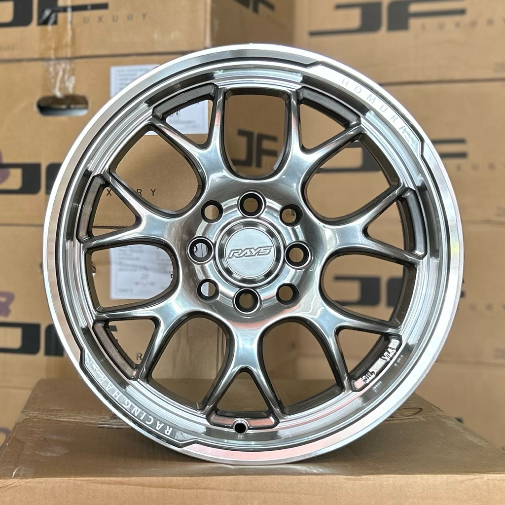 Jual Velg Rays Homura RH Ring 15 Lebar 7 Pcd 8x100/114.3 Et 38 Warna ...