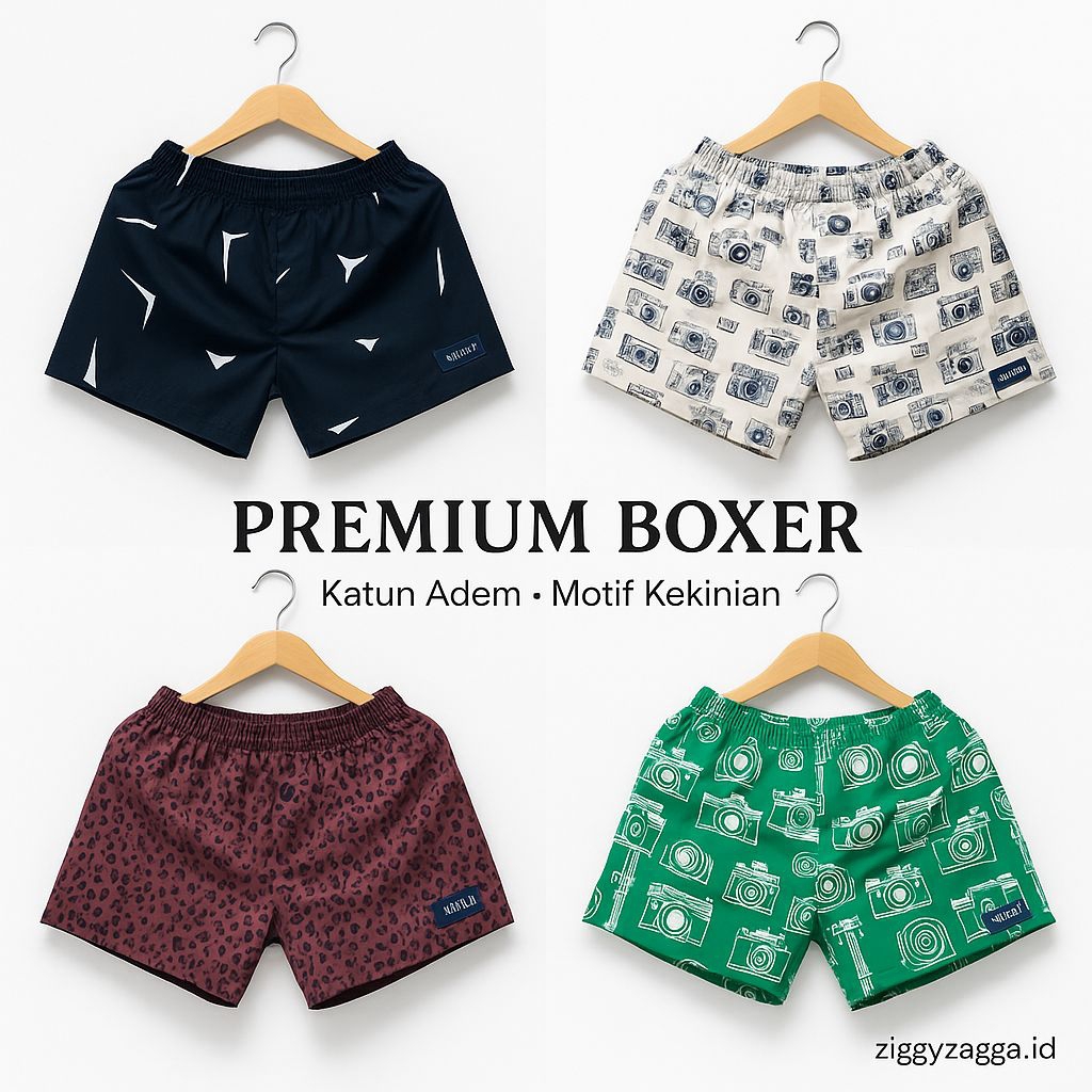Jual BOXER PRIA DEWASA KATUN PRINTING PREMIUM | Shopee Indonesia