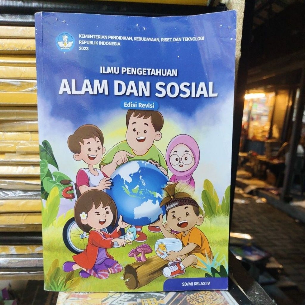 Jual ilmu pengetahuan alam dan sosial kelas 4 SD edisi revisi 2023 ...