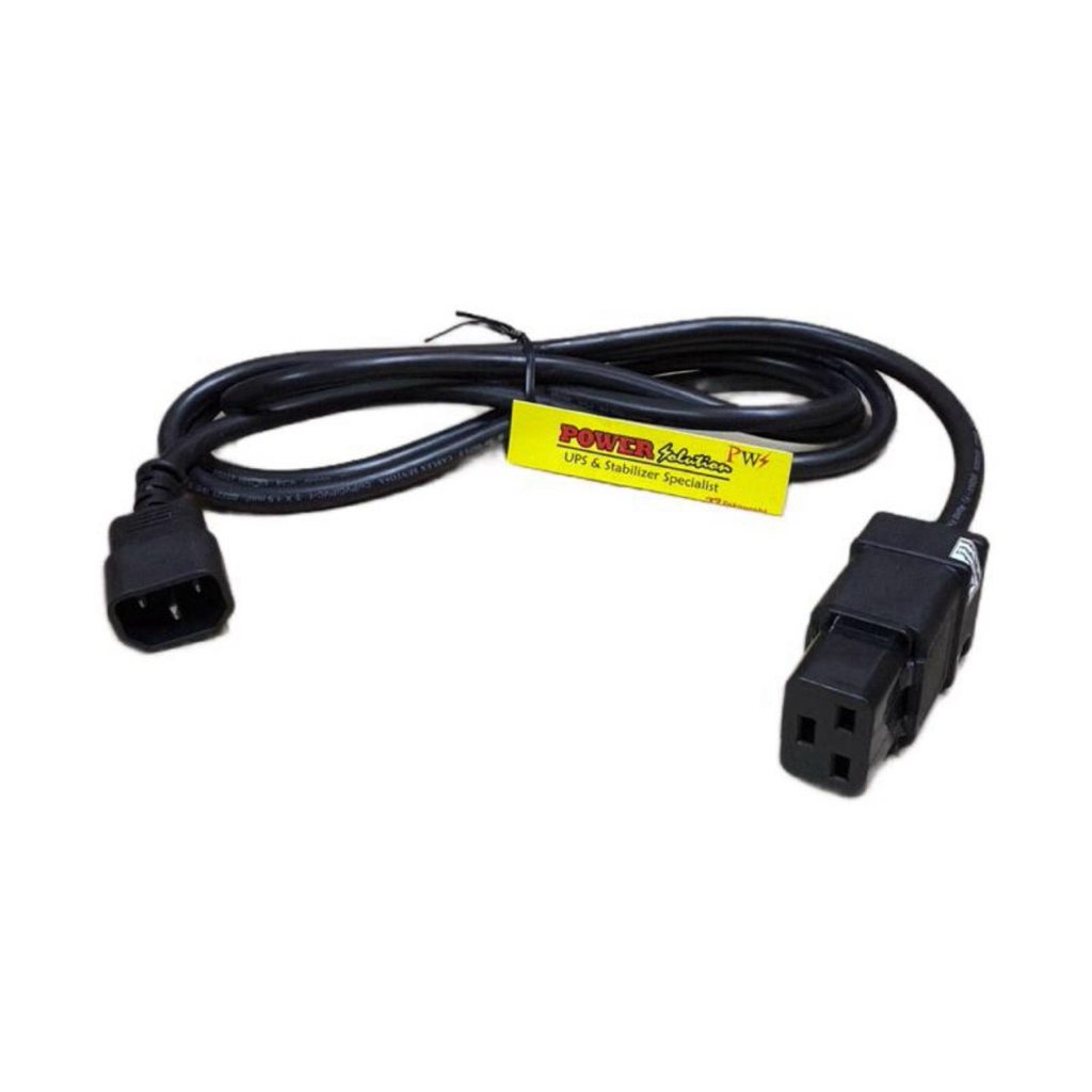 Jual Kabel Power Cord C14 to C19 custom Kabel Power Output Ups Server ...