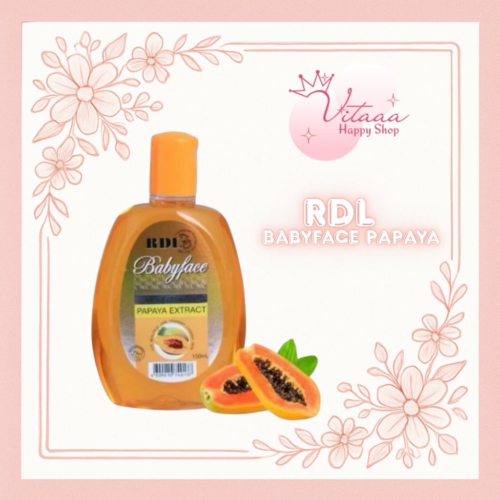 Jual RDL BABYFACE EXTRACT PAPAYA 150ML | Shopee Indonesia
