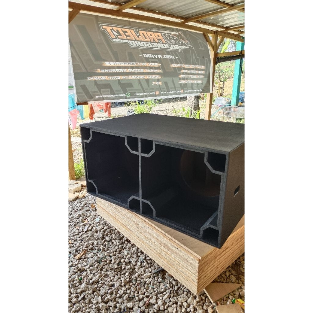 Jual ( FREE UKIR NAMA ) BOX SOUND PLANAR 18 INCI DOUBLE PLANAR BREWOG ...