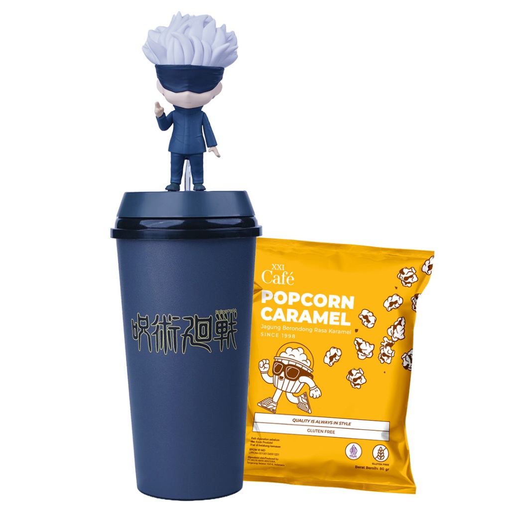 Jual Collectible Merchandise Jujutsu Kaisen Cup & Topper 32 oz | Shopee ...