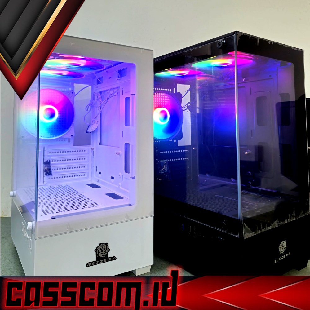 Jual Casing PC Gaming Bezzera N30 USB 3.0 + 3 Free Fan RGB Lighting ...