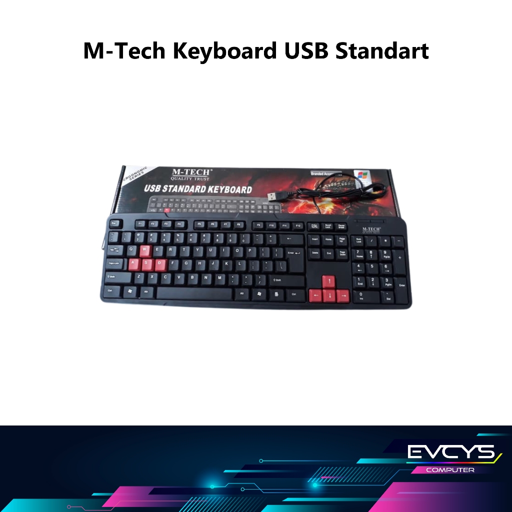 Jual M-Tech Keyboard USB Standart | Shopee Indonesia