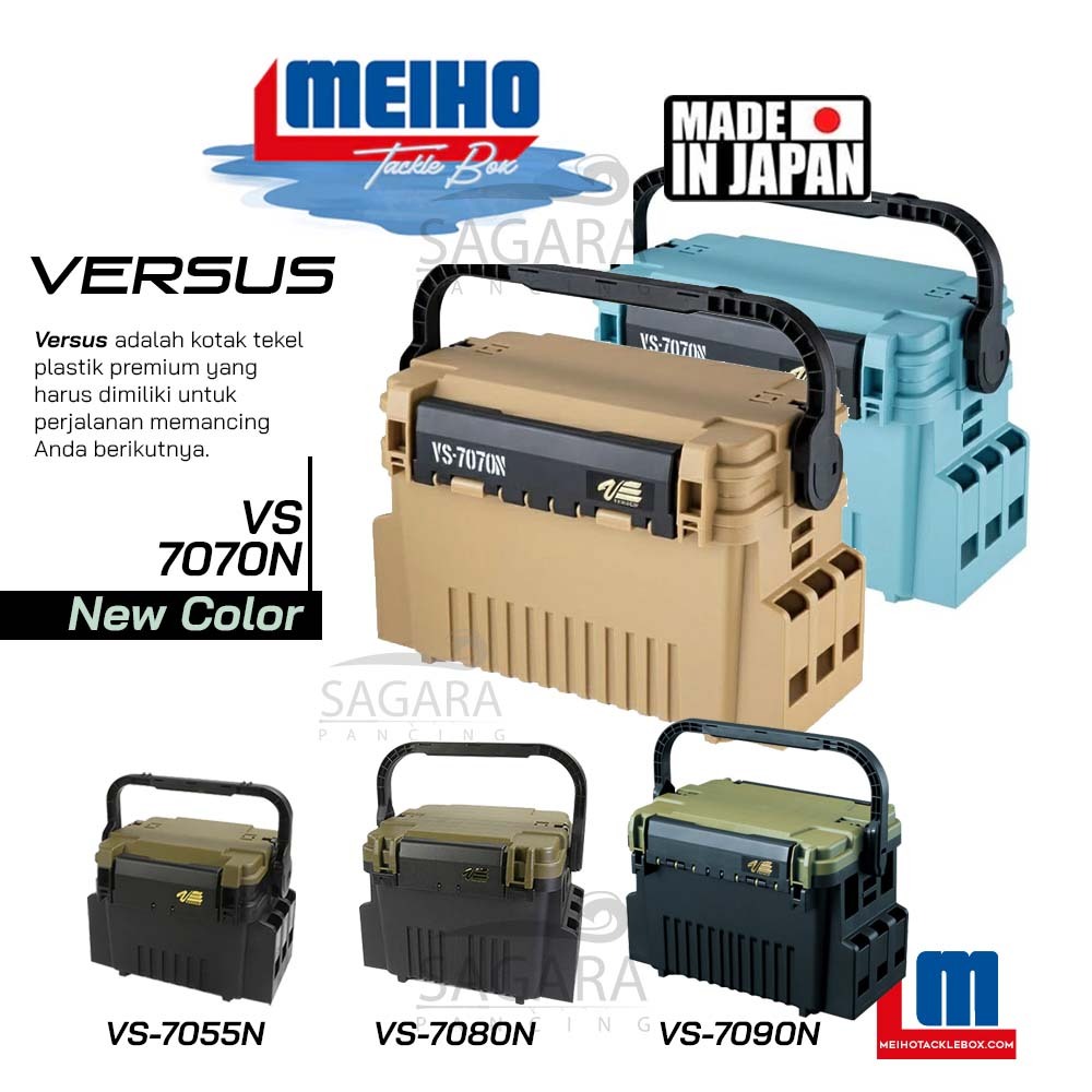 Jual Box Pancing Box Meiho Versus 7055N | Versus 7070N | Versus 7080N ...