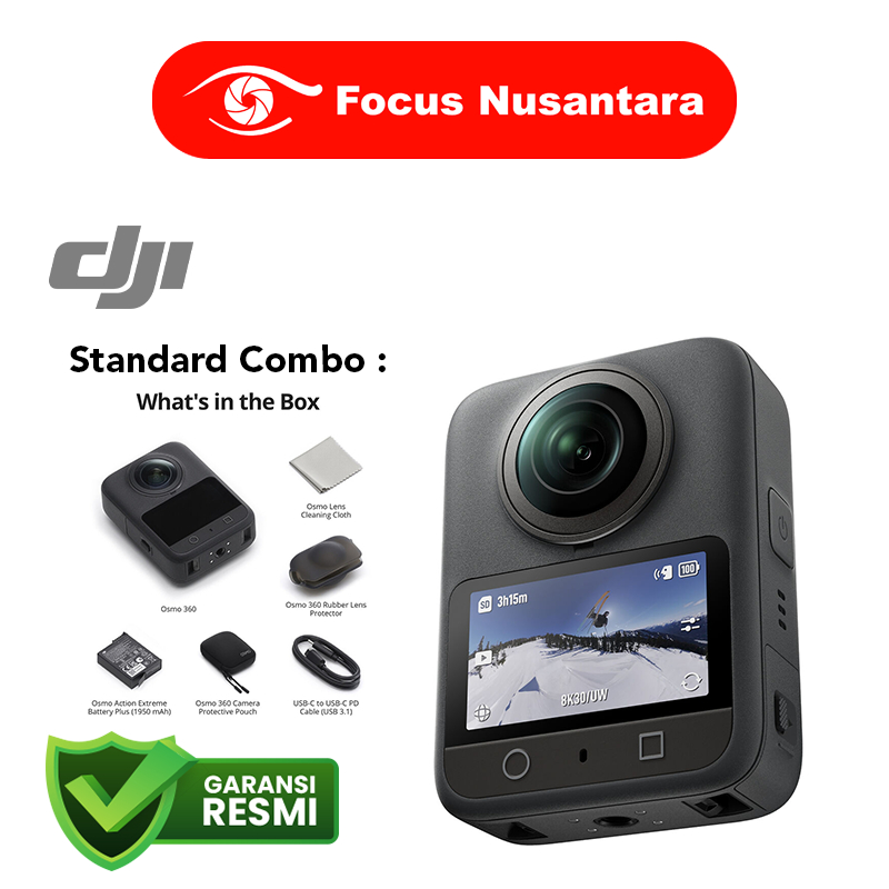 Jual DJI Osmo 360 Action Camera Standard Combo DJI Osmo 360