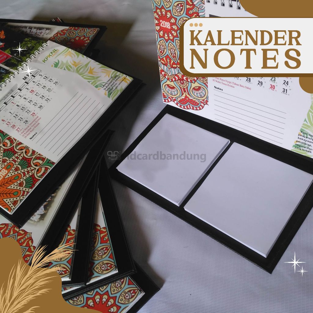 Jual Kalender Meja Notes Eksklusif 26 Halaman | Shopee Indonesia