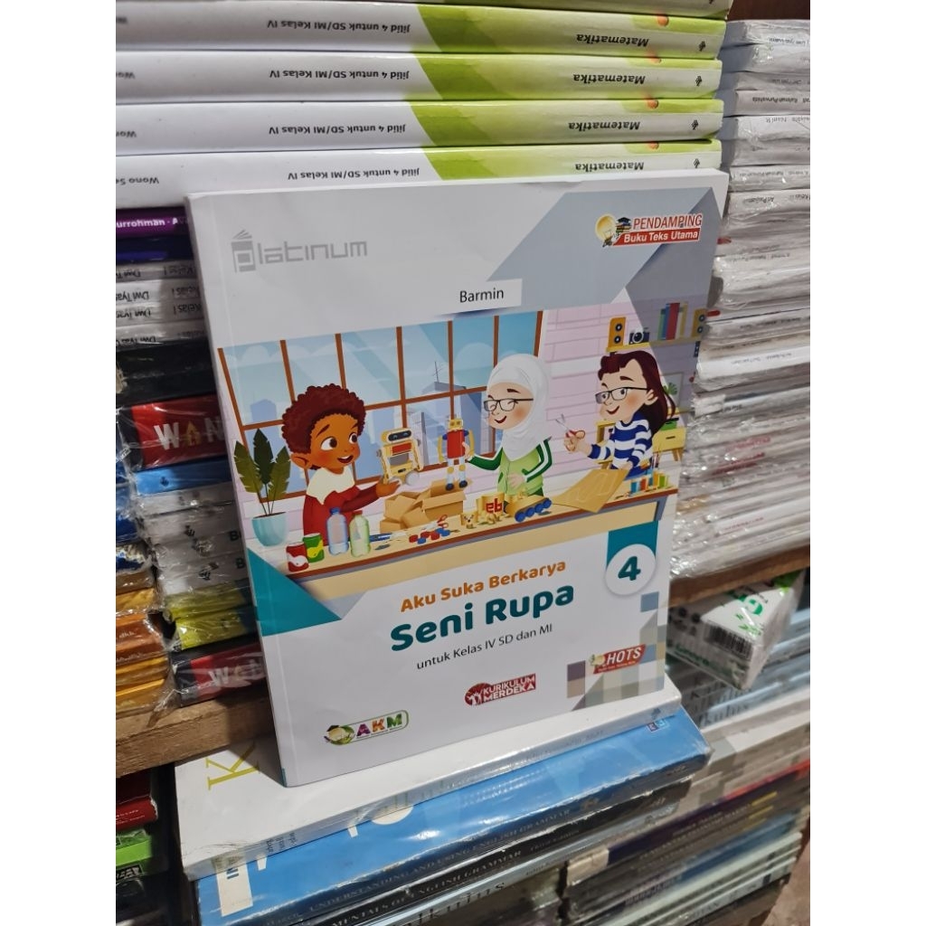 Jual PLATINUM Seni rupa kelas 4 SD KURIKULUM MERDEKA BY Barmin | Shopee ...