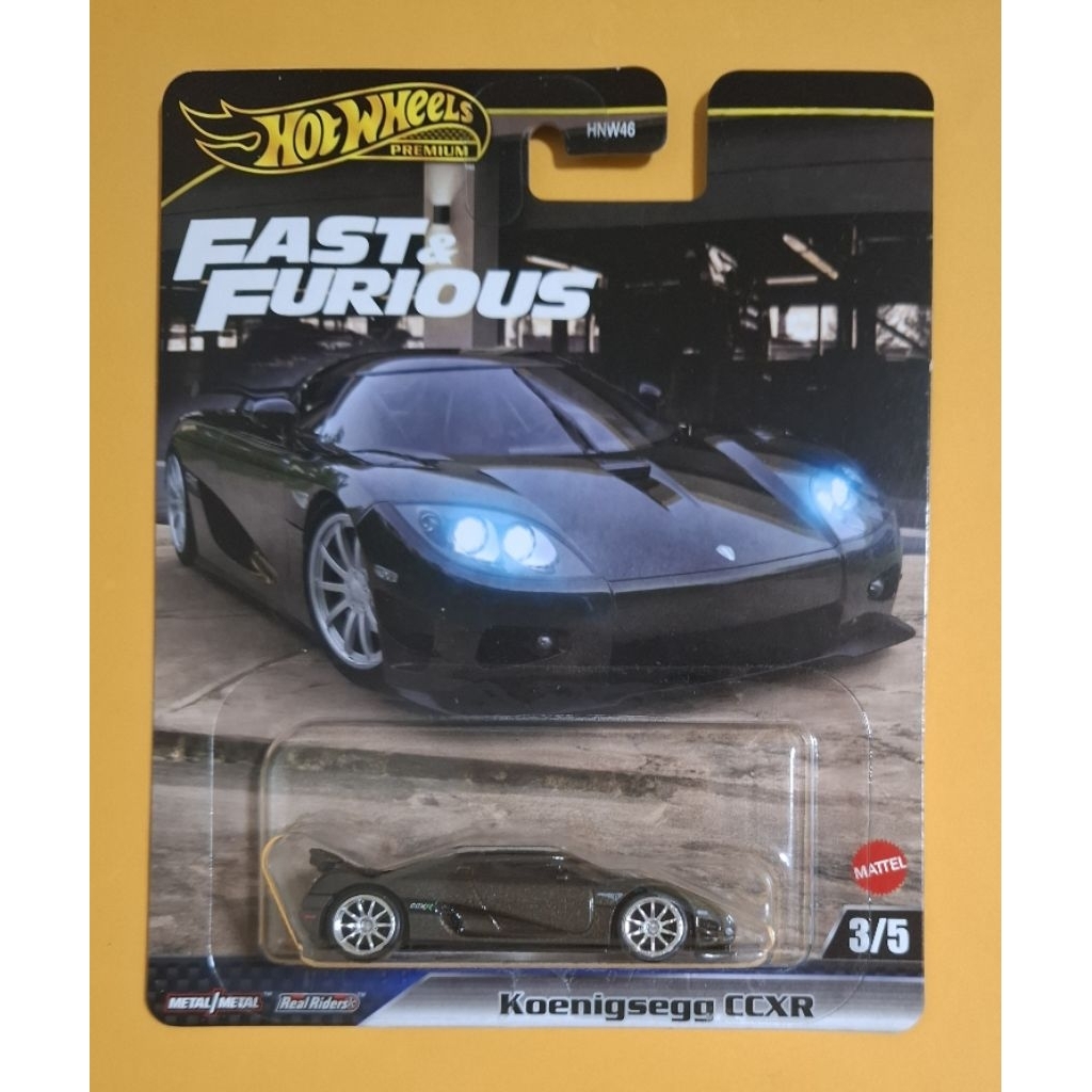 Hot Wheels Premium Fast & Furious Koenigsegg CCXR 2025 - 1:64, Die-cast, Multicolore (neuf, Main 2025)
