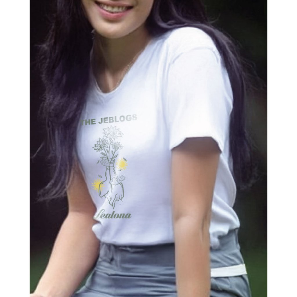 Jual Tshirt Artikel Senja The Jeblogs x Lealona | Shopee Indonesia