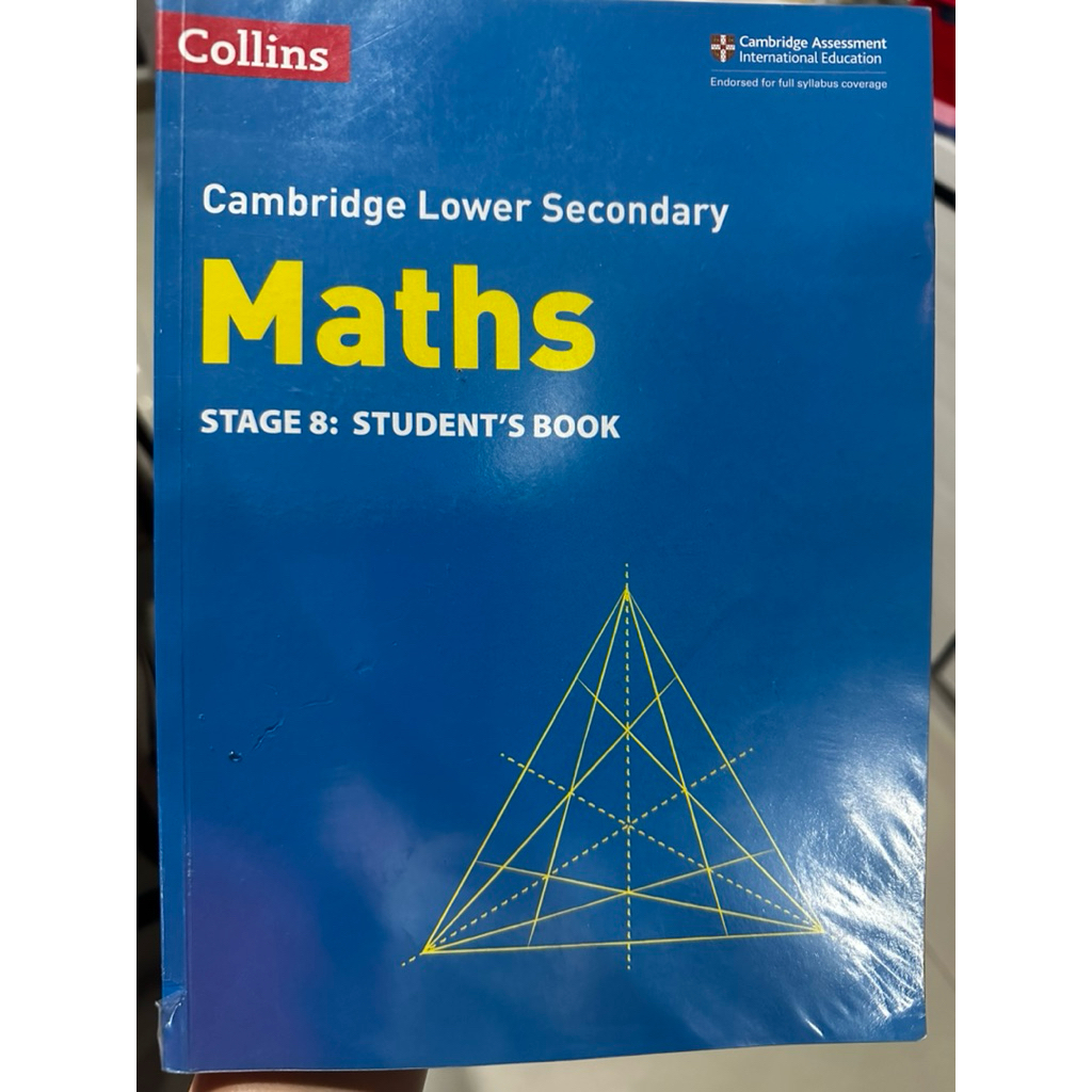 Jual Collins Math Cambridge Lower Secondary Stage 8 | Shopee Indonesia