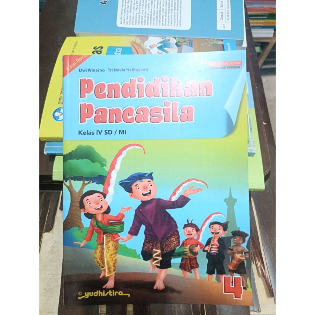 Jual buku pendidikan Pancasila untuk SD kelas 4 kurikulum merdeka edisi ...