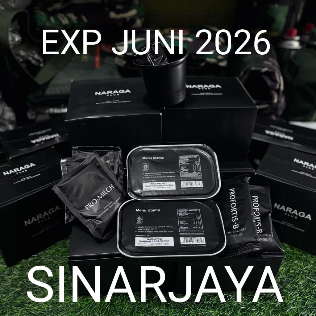 Jual RANSUM NARAGA PLUS TNI 1 PAKET GRATIS PEMANAS EXP. JUNII 2026 ...