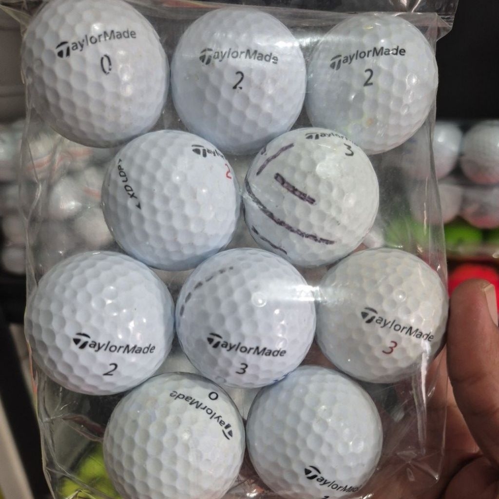 Jual BOLA GOLF T4YLORMADE MURAH ISI 10PCS | Shopee Indonesia