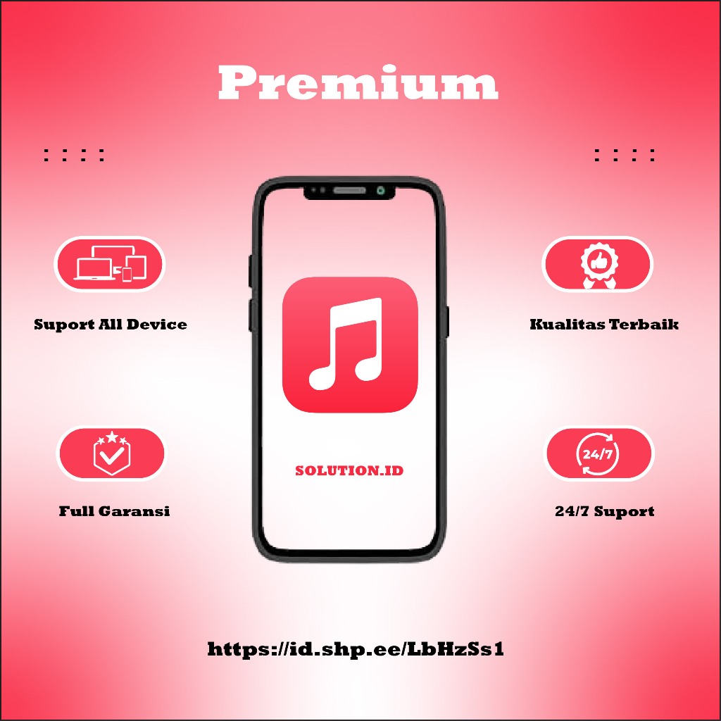 Jual APPLE PREMIUM MUSIK GARANSI BISA AKUN SENDIRI | Shopee Indonesia