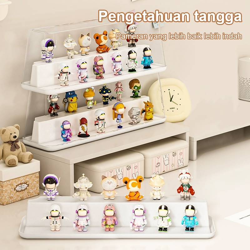 Jual Box Display Figure Pop Mart Rak Display Boneka Transparan Tahan ...