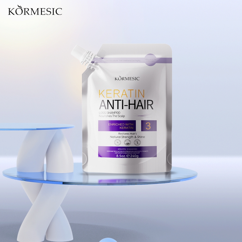 Jual KORMESIC Shampoo Keratin Anti Rontok BPOM | Shampoo Penumbuh ...