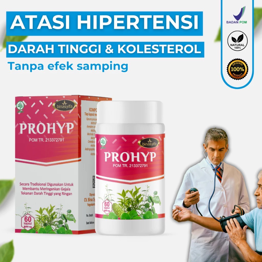 Jual PROHYP Penurun Tekanan Darah Tinggi Hipertensi | Shopee Indonesia