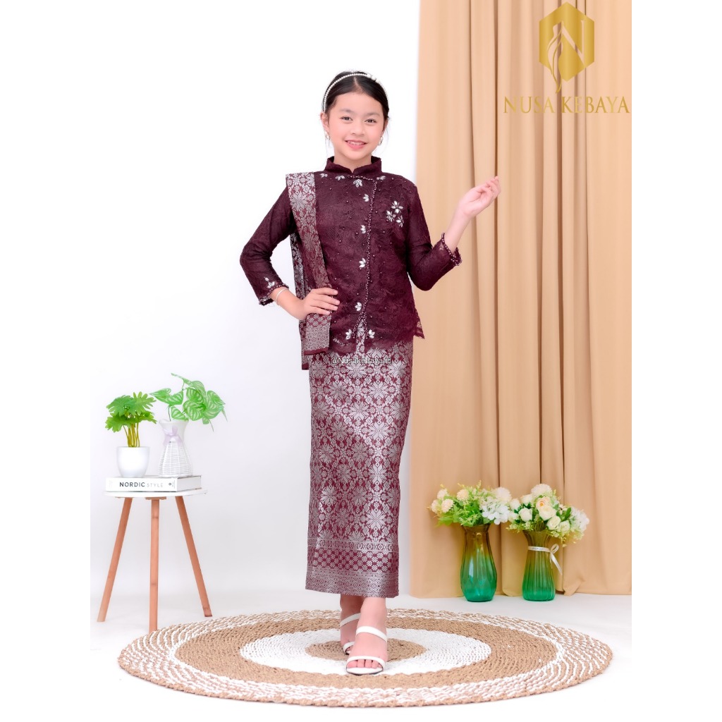 Jual kebaya+dress+anak+dress+batik Harga Terbaik Termurah