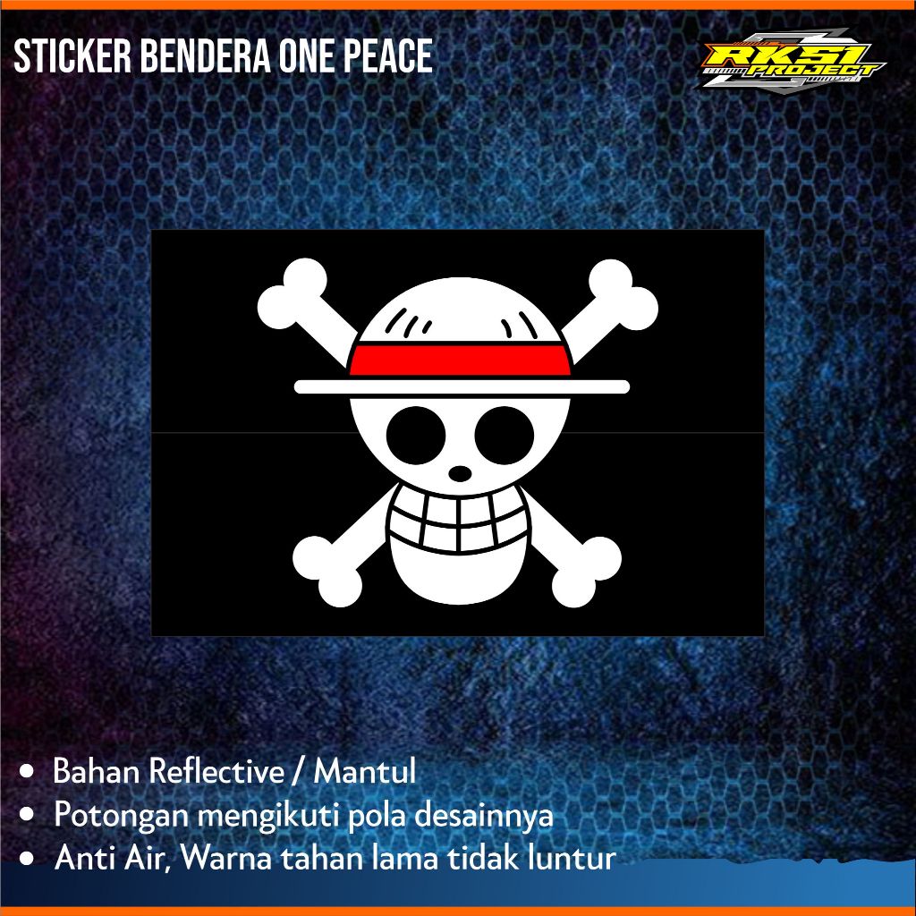 Jual Stiker Bendera One Peace | Shopee Indonesia