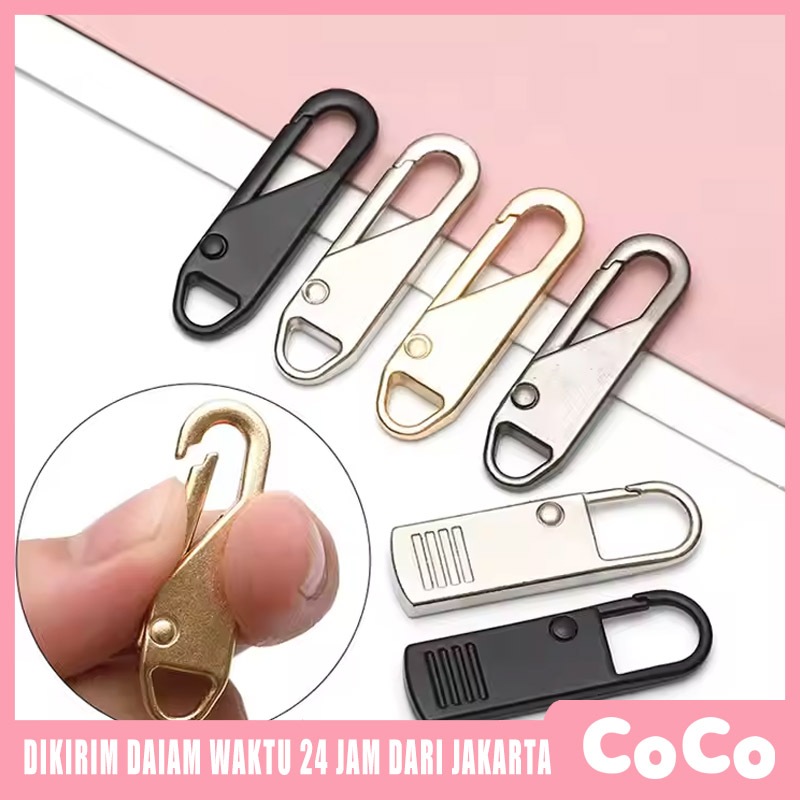 Jual 5PCS Pengait Resleting Universal Zipper Cantelan Gantungan ...