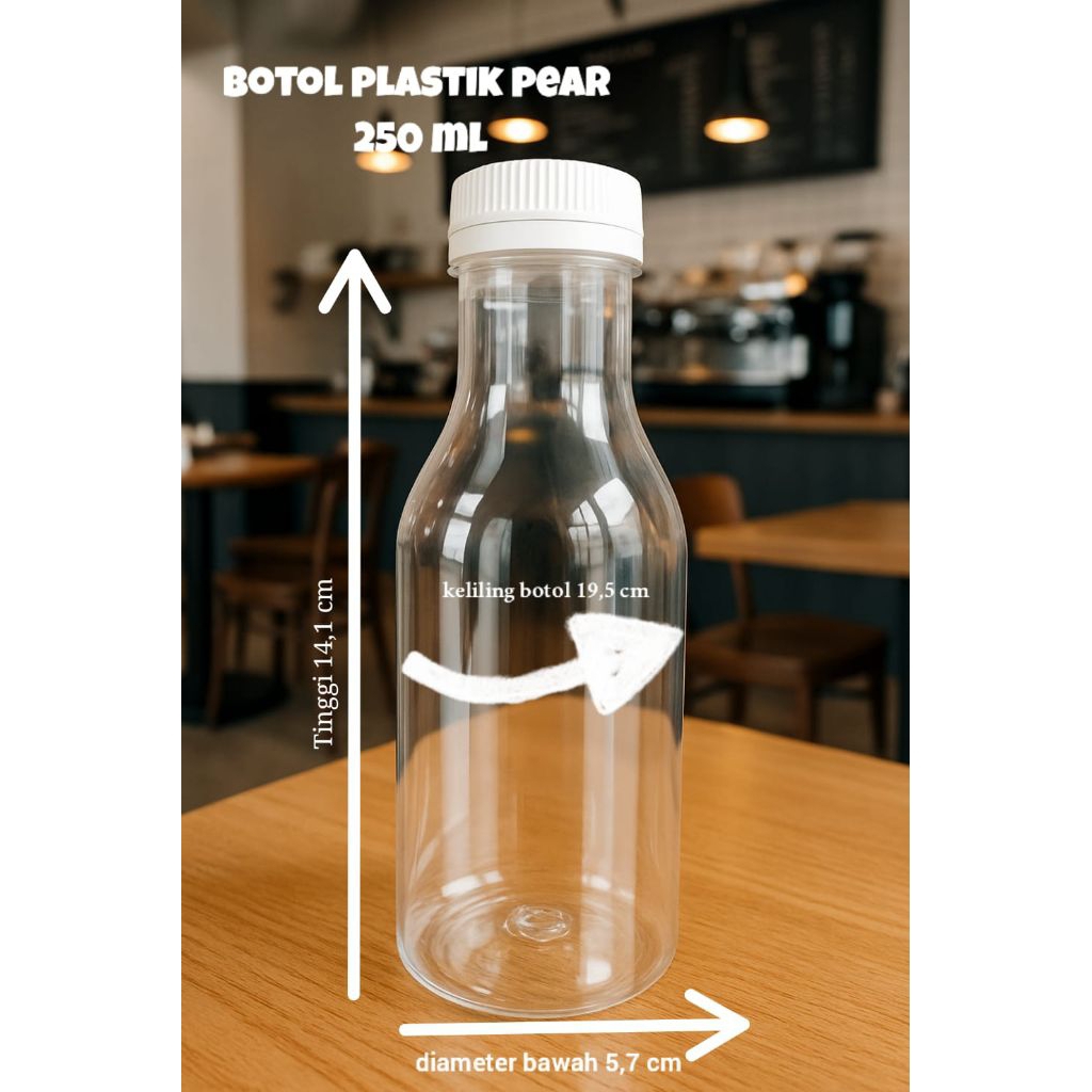 Jual Botol pear/pir 250 ml bahan tebal | Shopee Indonesia