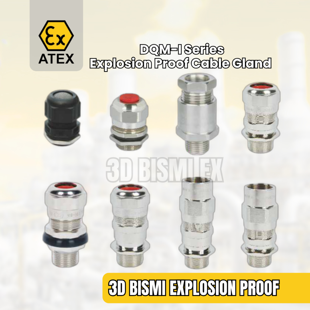 Jual DQM-I Series Explosion-proof Cable Glands (Ex e) Plastic Unarmored ...