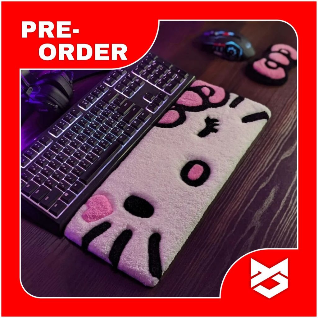 Jual Tufting Rugs / mousepad / Karpet keyboard 16x44cm Handtufted ...