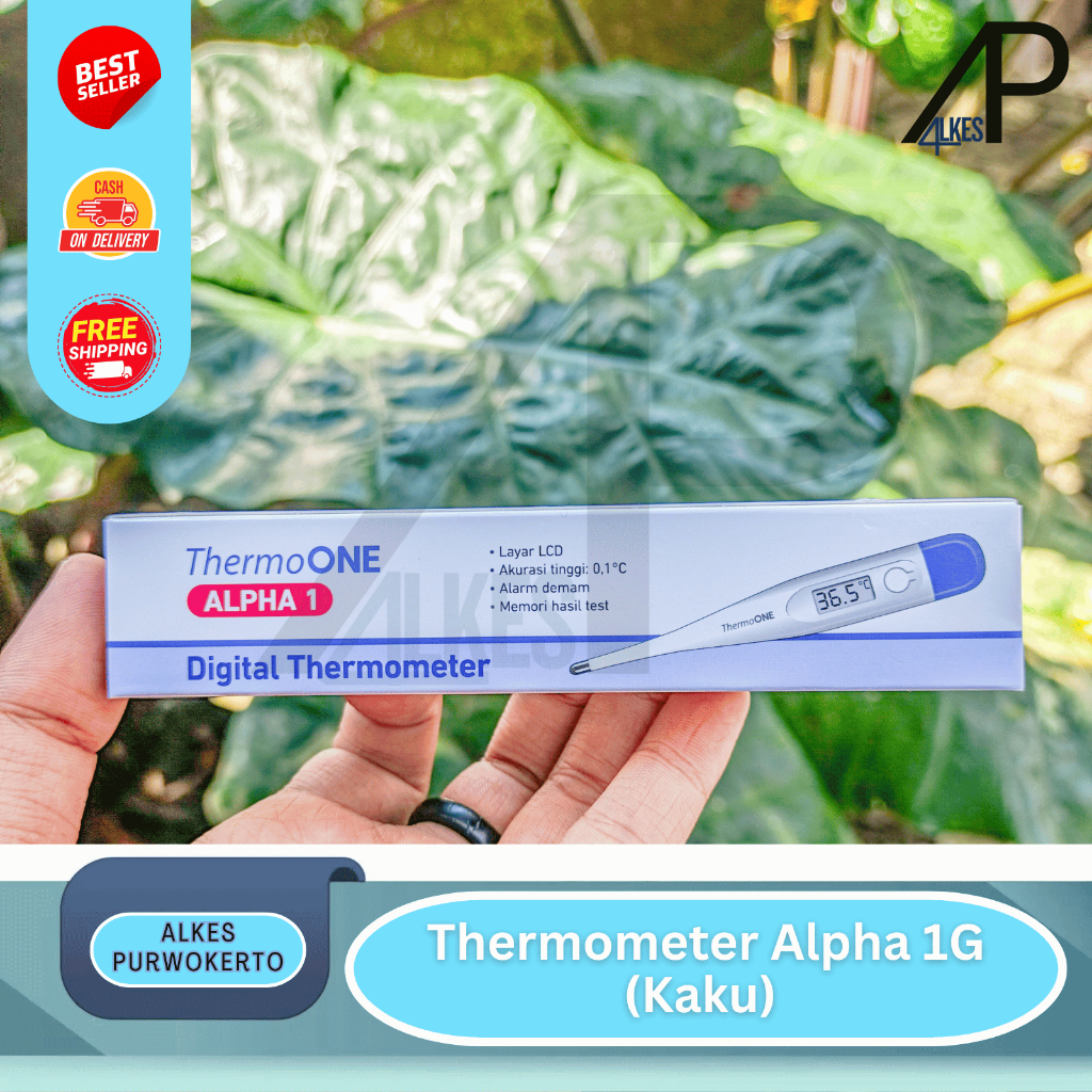 Jual ThermoOne Alpha 1G Digital (KAKU) Thermometer by OneMed ...