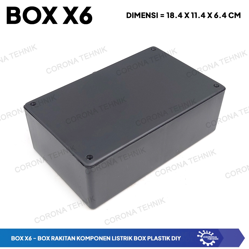 Jual Box X6 - Box Rakitan Komponen Listrik Box Plastik DIY | Shopee ...