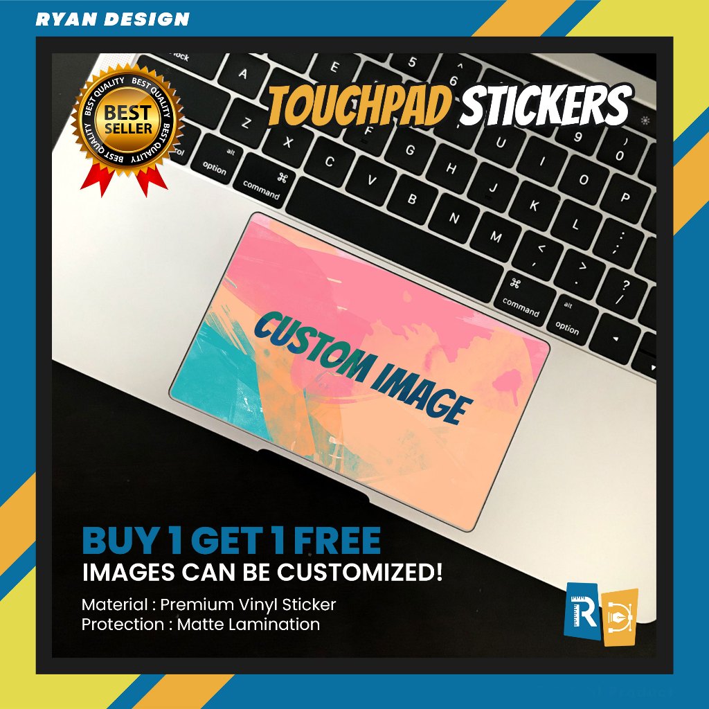 Jual Premium Garskin TouchPad Laptop Custom TrackPad Protector ...