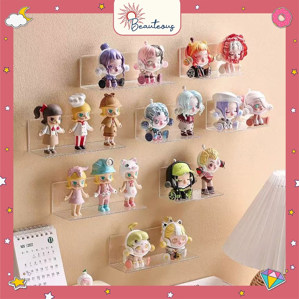 Jual Acrylic Tempel Dinding Ambalan Rak Display Koleksi Mainan Action ...