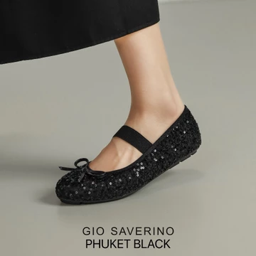 Gio Saverino Sepatu Wanita Flat Shoes Korea Ballerina Yangon