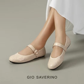 Gio Saverino Sepatu Wanita Flat Shoes Korea Ballerina Yangon
