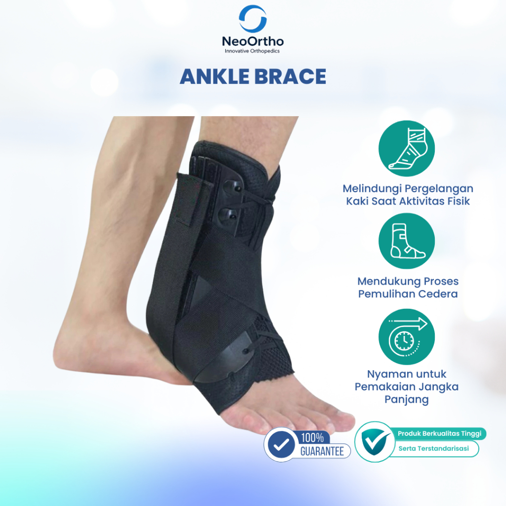 Jual NeoOrtho Ankle Brace Deker Pelindung Engkel Kaki Wrap Support ...