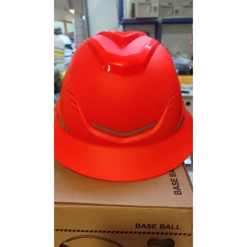 Jual Helm Proyek MSA SNI V-Guard C1 New Fullbrim + Fastrack / Safety ...
