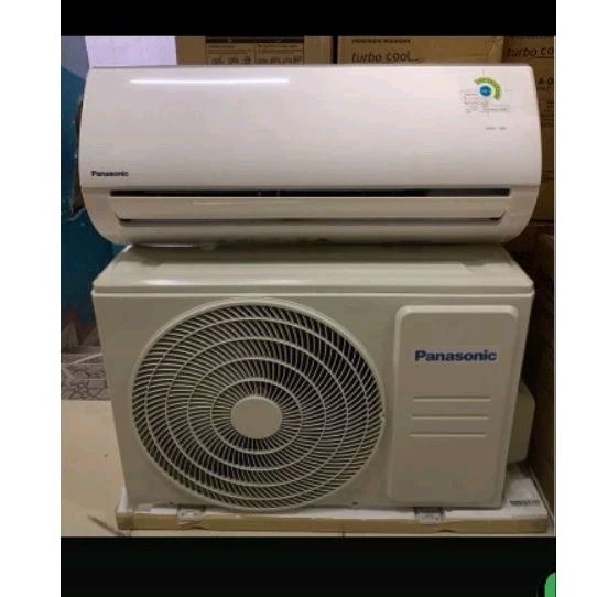 Jual Panasonic AC Split Dinding Wall Mounted Standard Turbo 1/2 PK - CS ...
