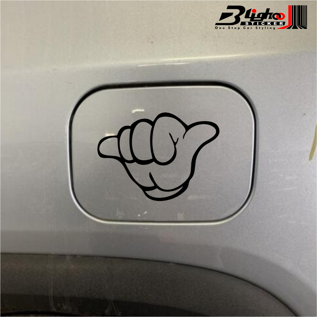 Jual Blighoo - Cutting Sticker Mobil Jets Mickey Hands - Jet Life ...