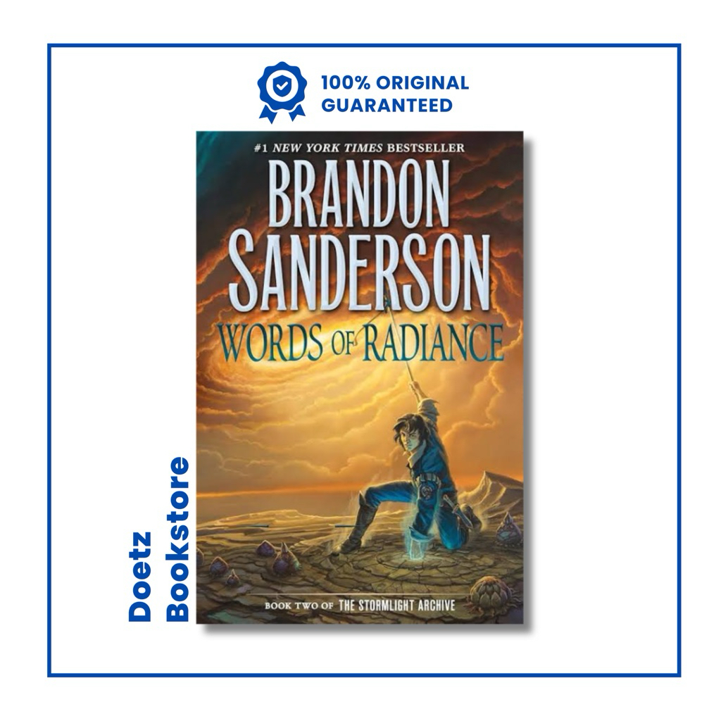 Jual Words of Radiance by Brandon Sanderson (Hard Cover) Shopee
