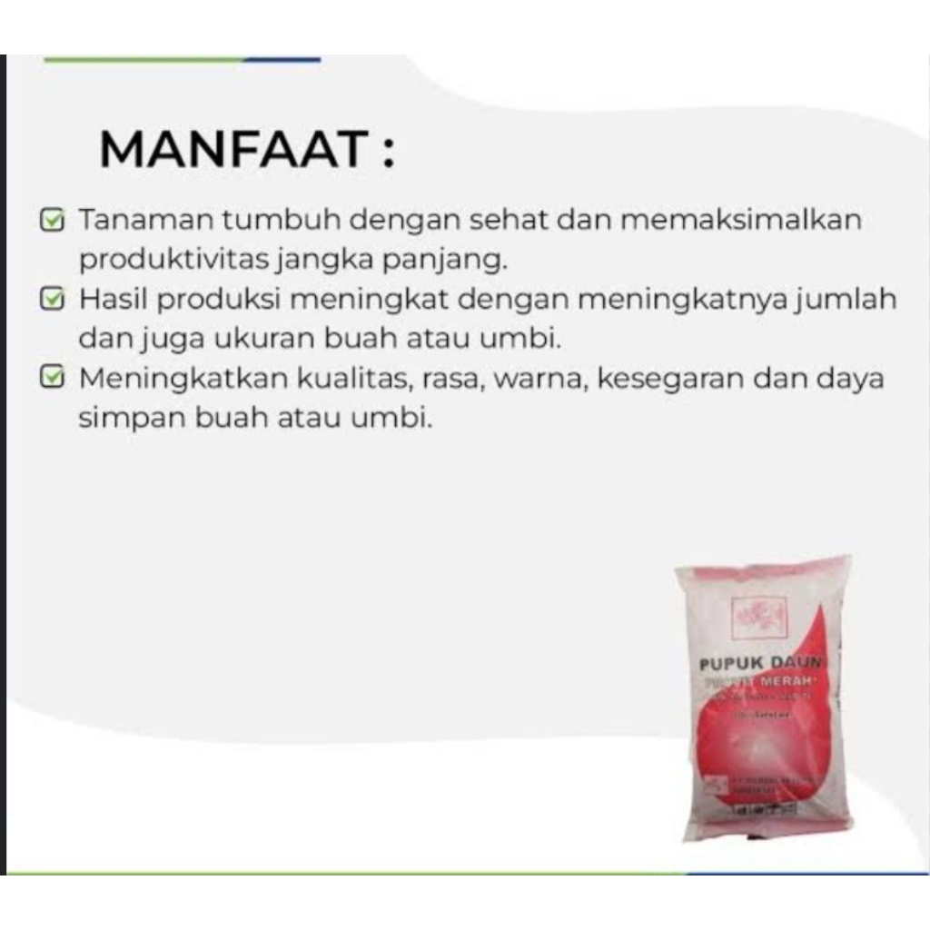 Jual PUPUK DAUN NPK PROVIT MERAH MEROKE ORIGINAL KEMASAN PABRIK 500 ...