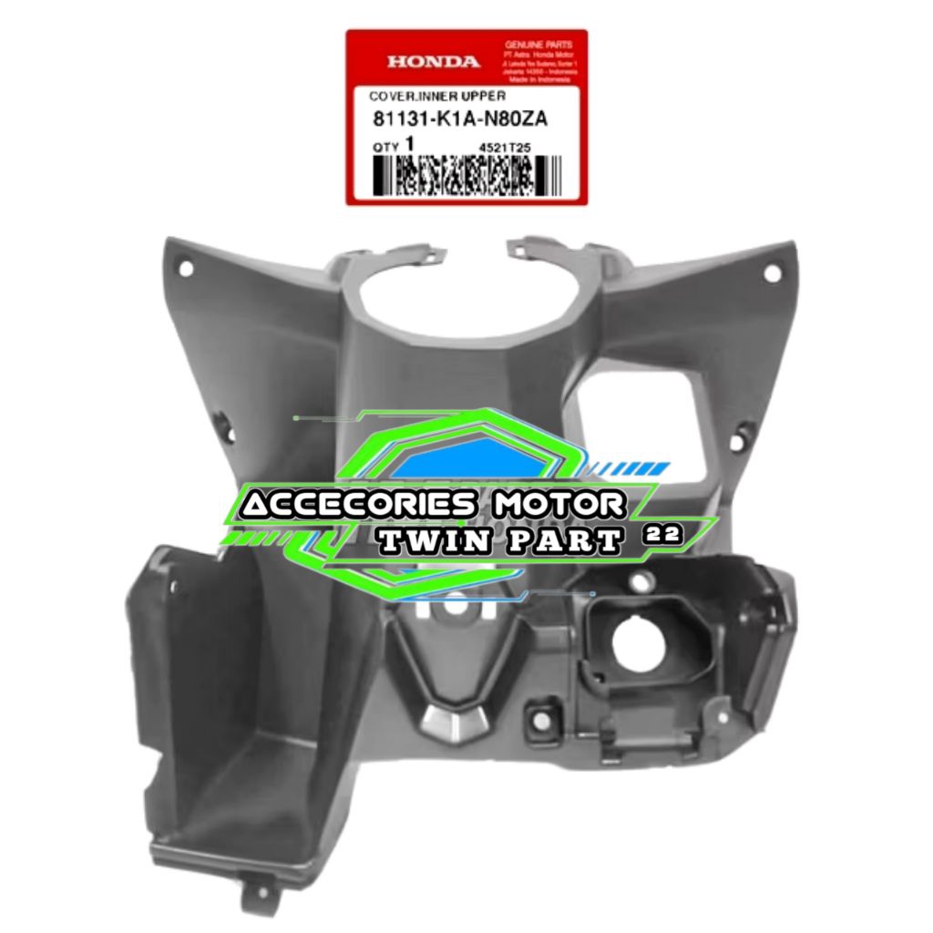 Jual 81131-K1A-N80ZA Cover Inner Upper Legsil Kunci Atas Honda All New ...
