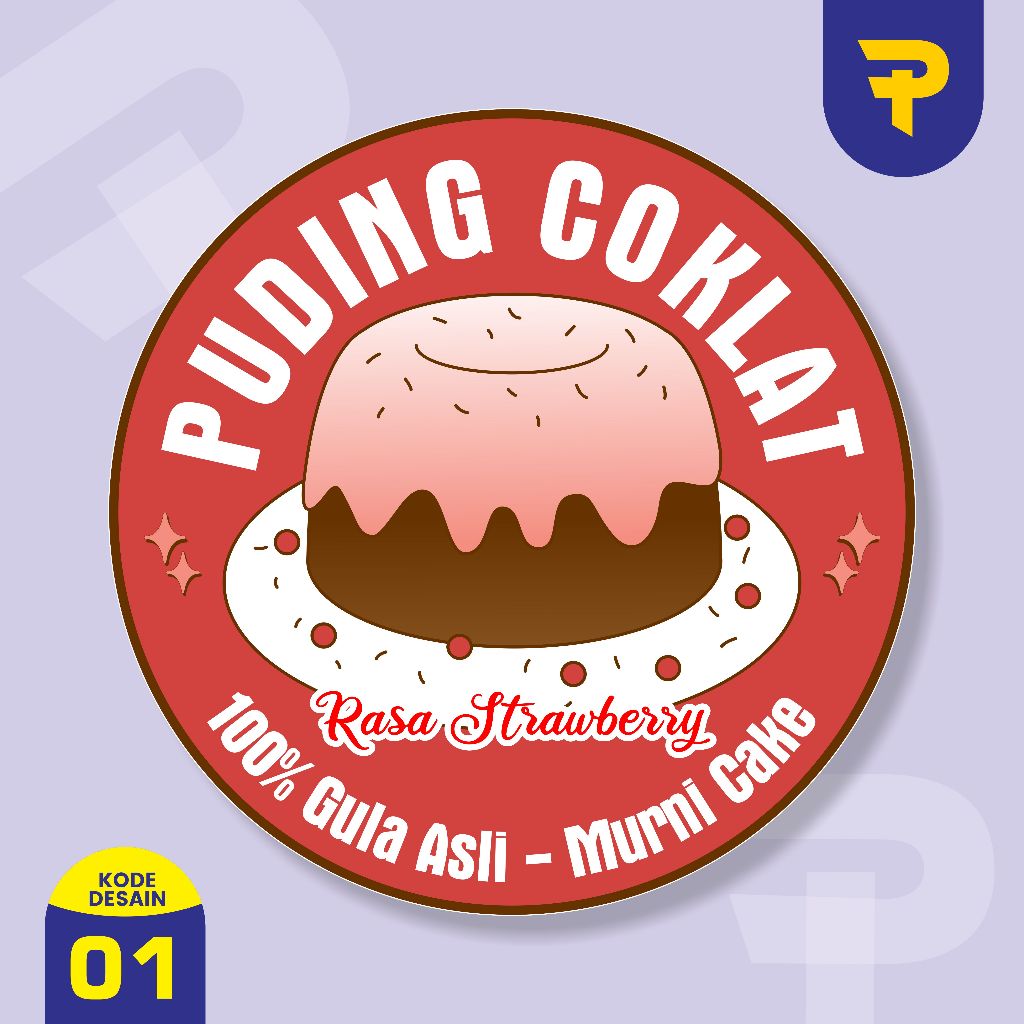 Jual stiker puding stiker label kemasan | Shopee Indonesia