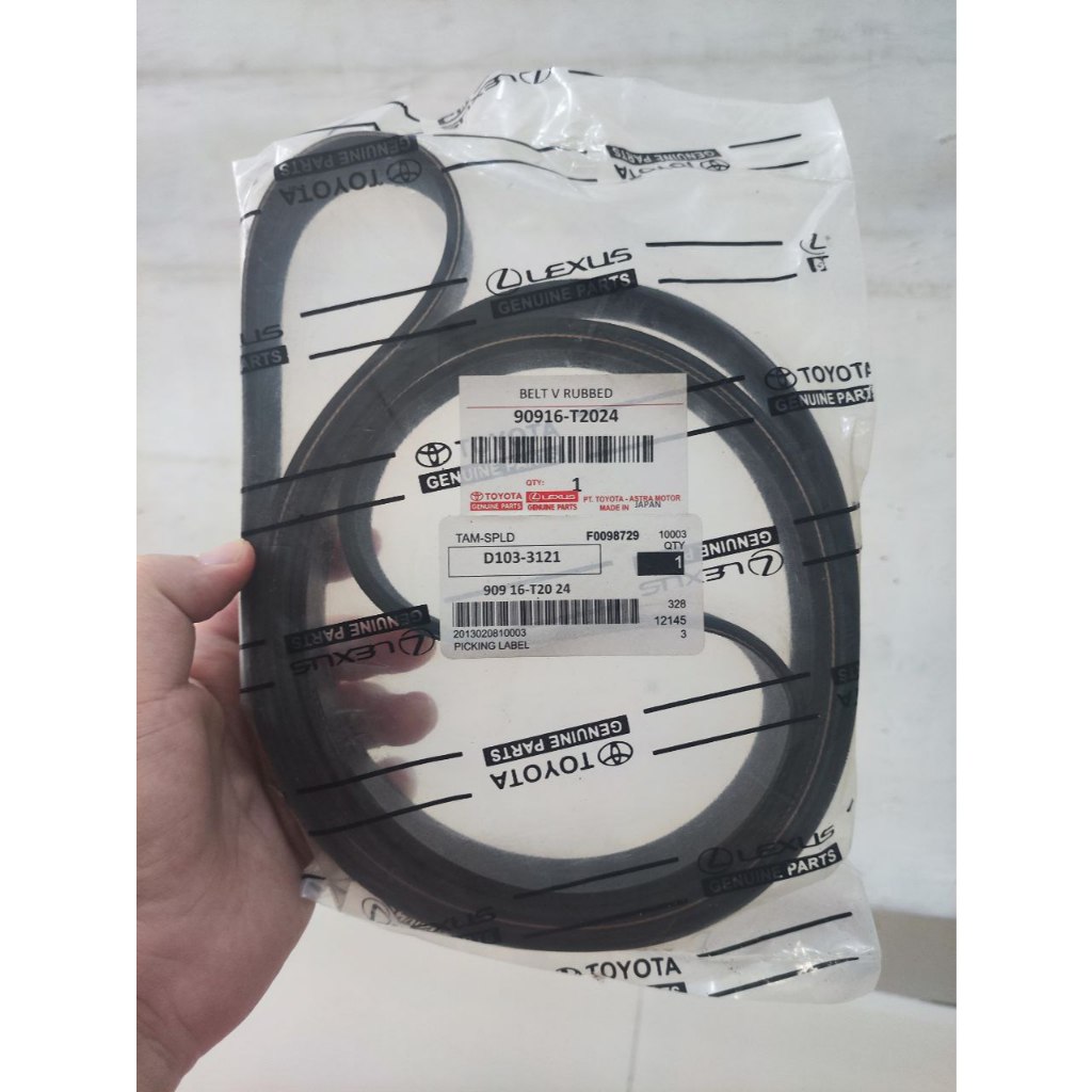 Jual Fan Belt V Belt Toyota Innova Bensin Original Jepang | Mesin Lebih ...