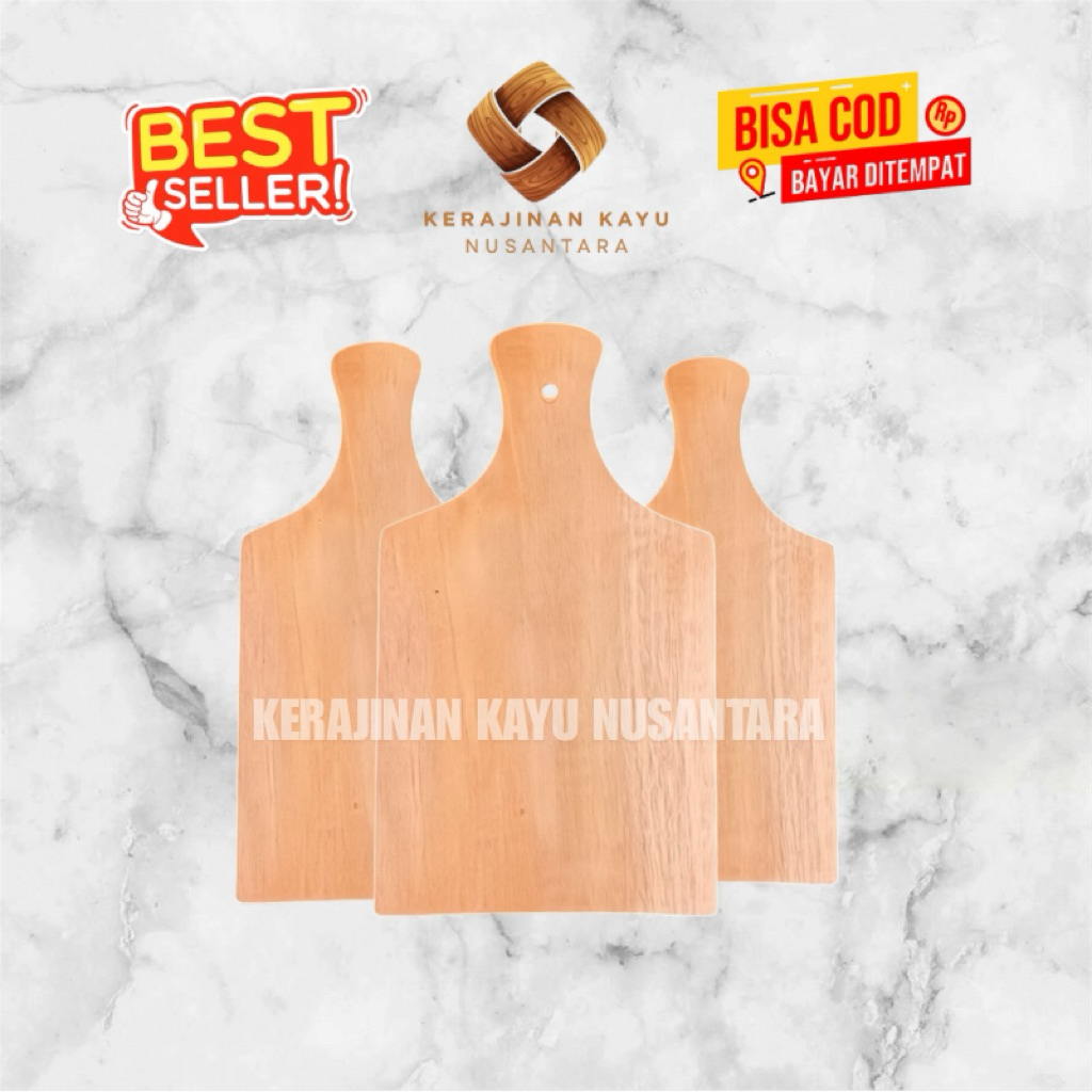 Jual Mahogany Wooden Cutting Board – Multifunctional, Natural ...