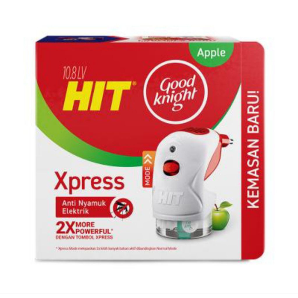 Jual Hit Good Night Anti Nyamuk Kemasan Colokan Refill Varian Apple ...