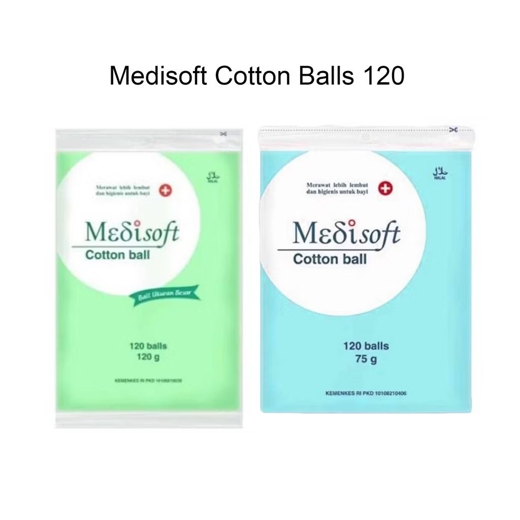 Jual MEDISOFT COTTON BALLS 120 BALLS | Shopee Indonesia