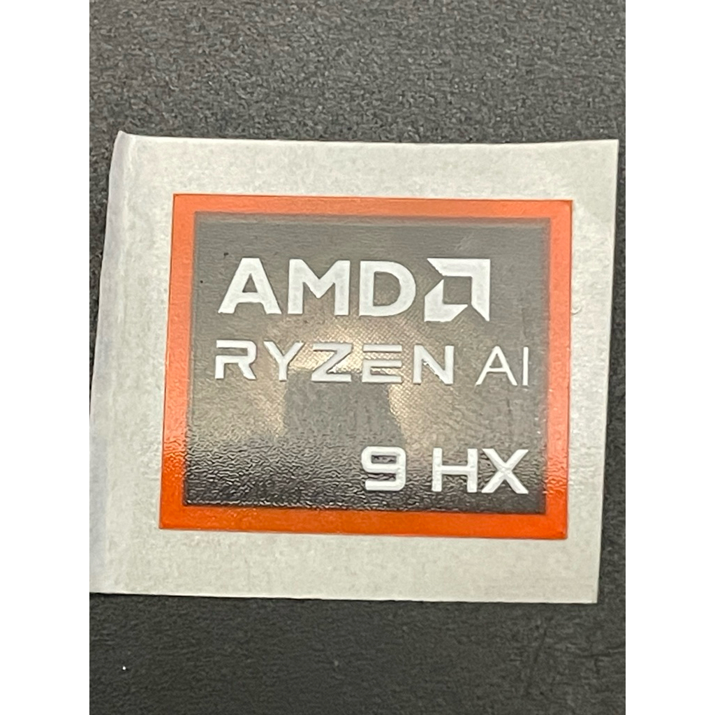 Jual Sticker stiker logo AMD Ryzen 9HX AI gen8/9 ori | Shopee Indonesia