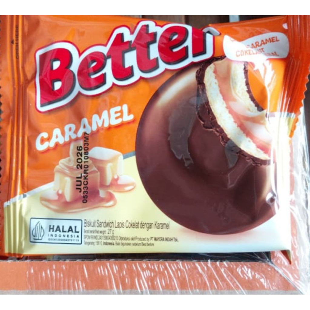 Jual Better Caramel isi (10+1) 27g terbaru dari MAYORA | Shopee Indonesia