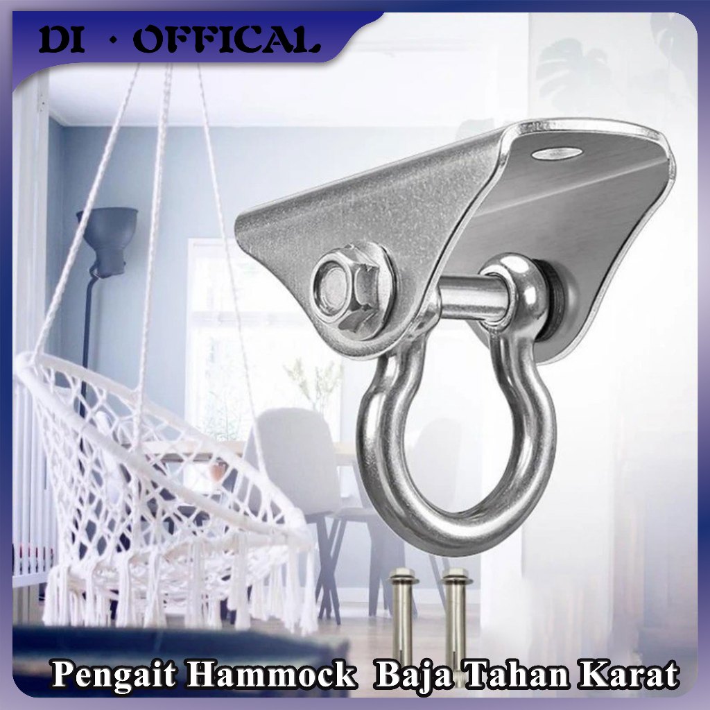 Jual Pengait Hammock 304 Baja Tahan Karat Multifungsi Gantungan Hammock ...